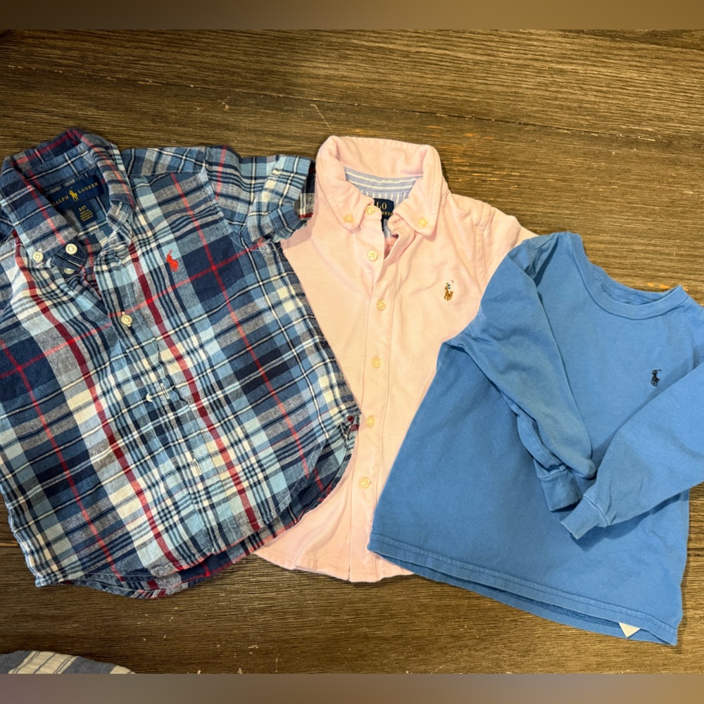 2T Boys Ralph Lauren Shirts